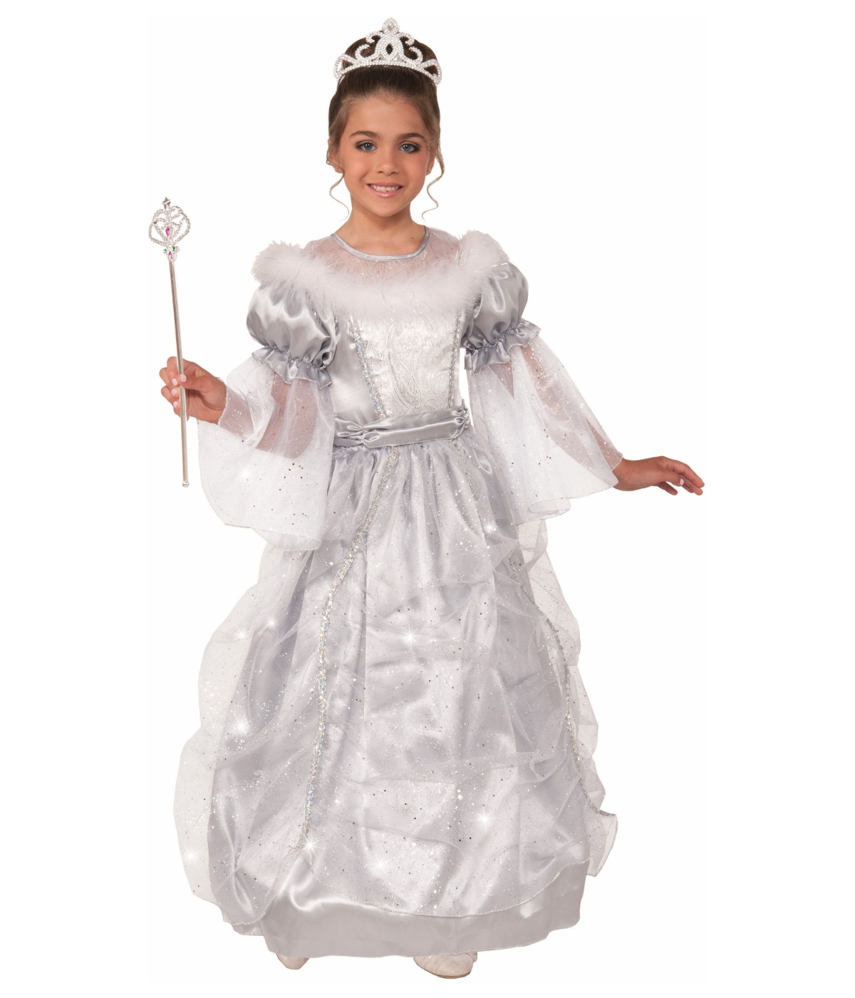 White Princess Dress Costume