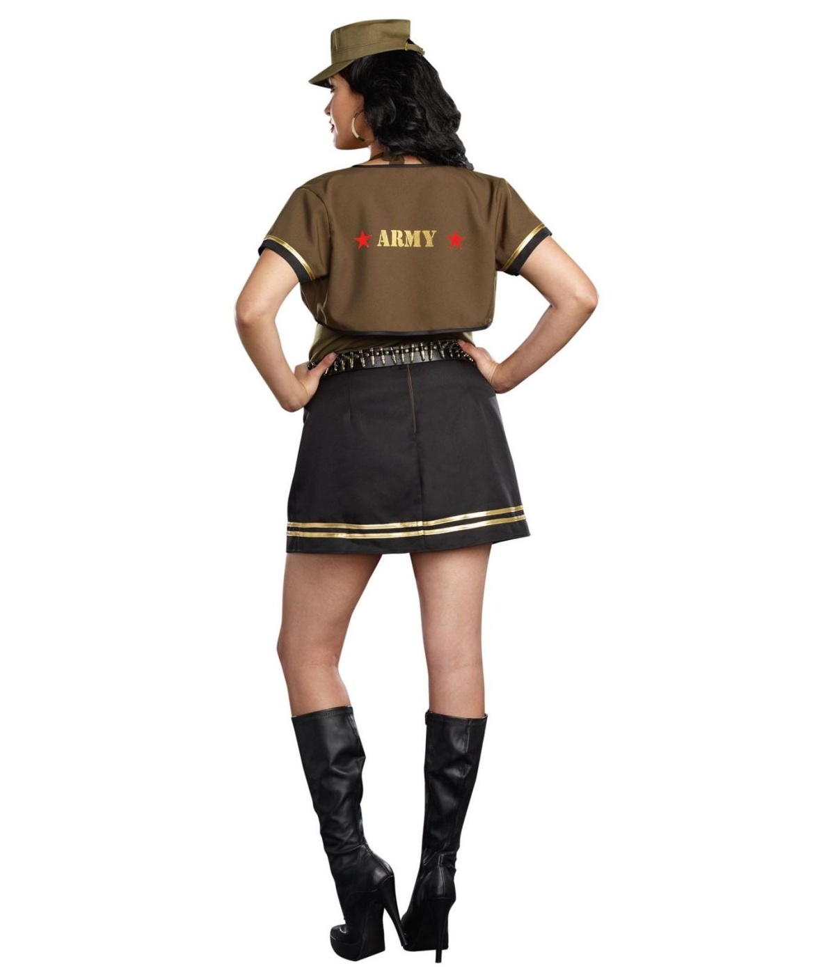 Sassy Army Brat Womens Plus size Costume Professional Costumes