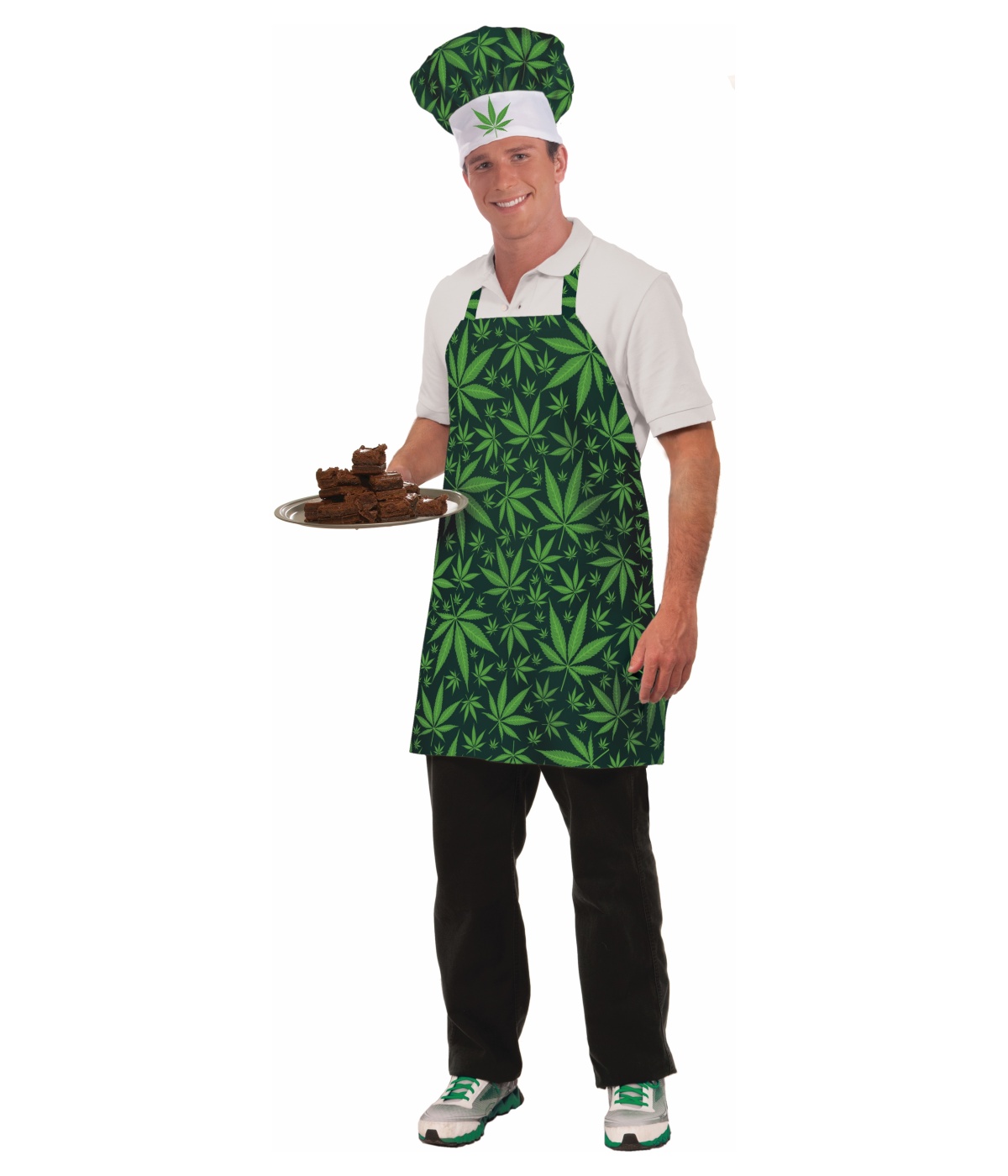 Cannabis Marijuana Chef Mens Costume