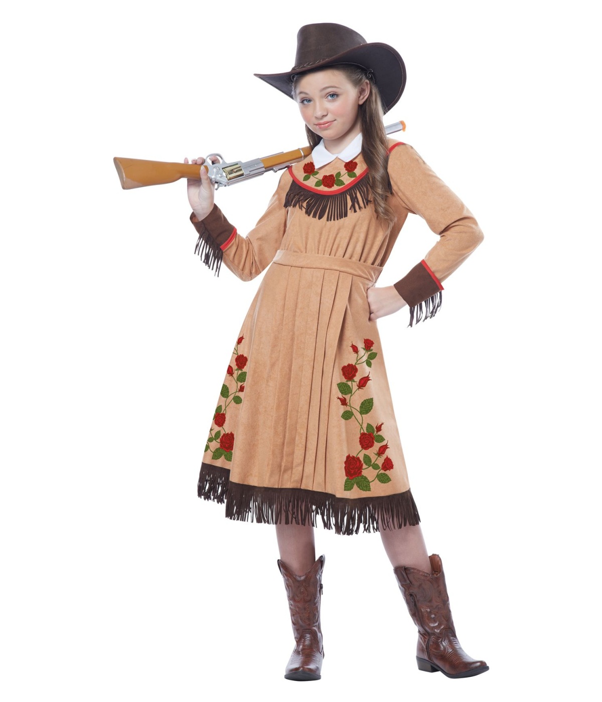 Kids Celebrity Cowgirl Annie Oakley Girls Costume