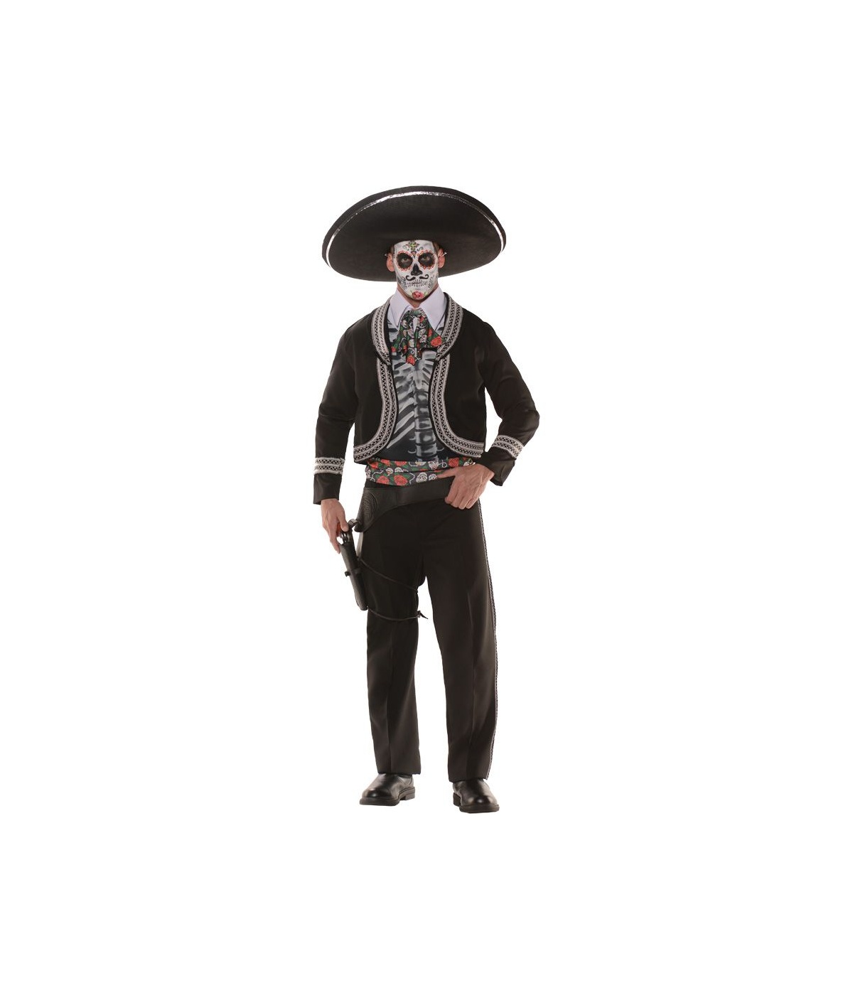 Day Of The Dead Bandit Mens Costume