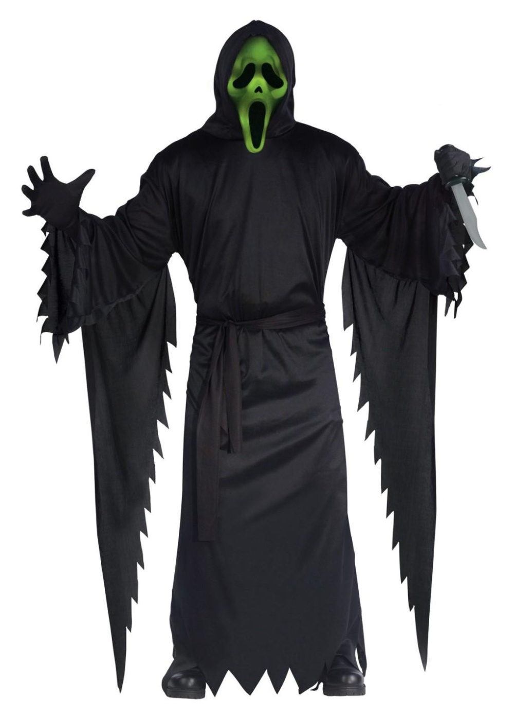Light up Ghost Face Costume - Movie Costumes