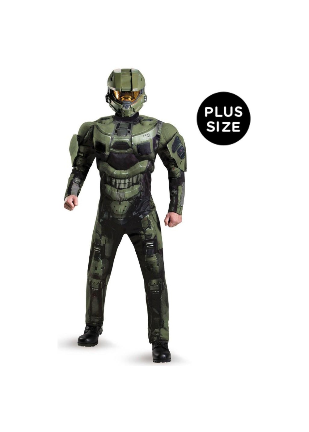 Halo Master Chief Muscle Plus Size Costume