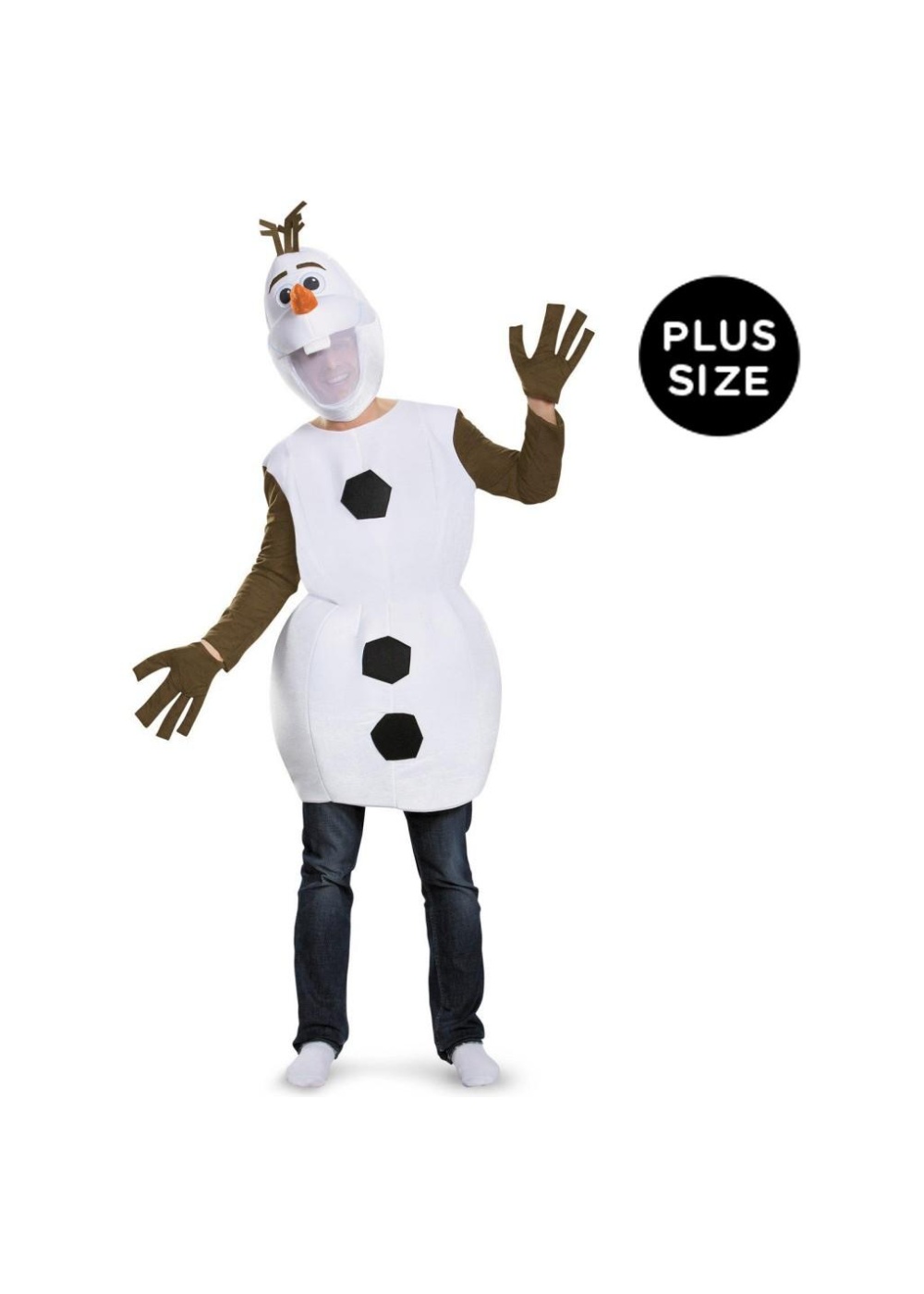 Frozen Olaf Mens Plus Size Costume