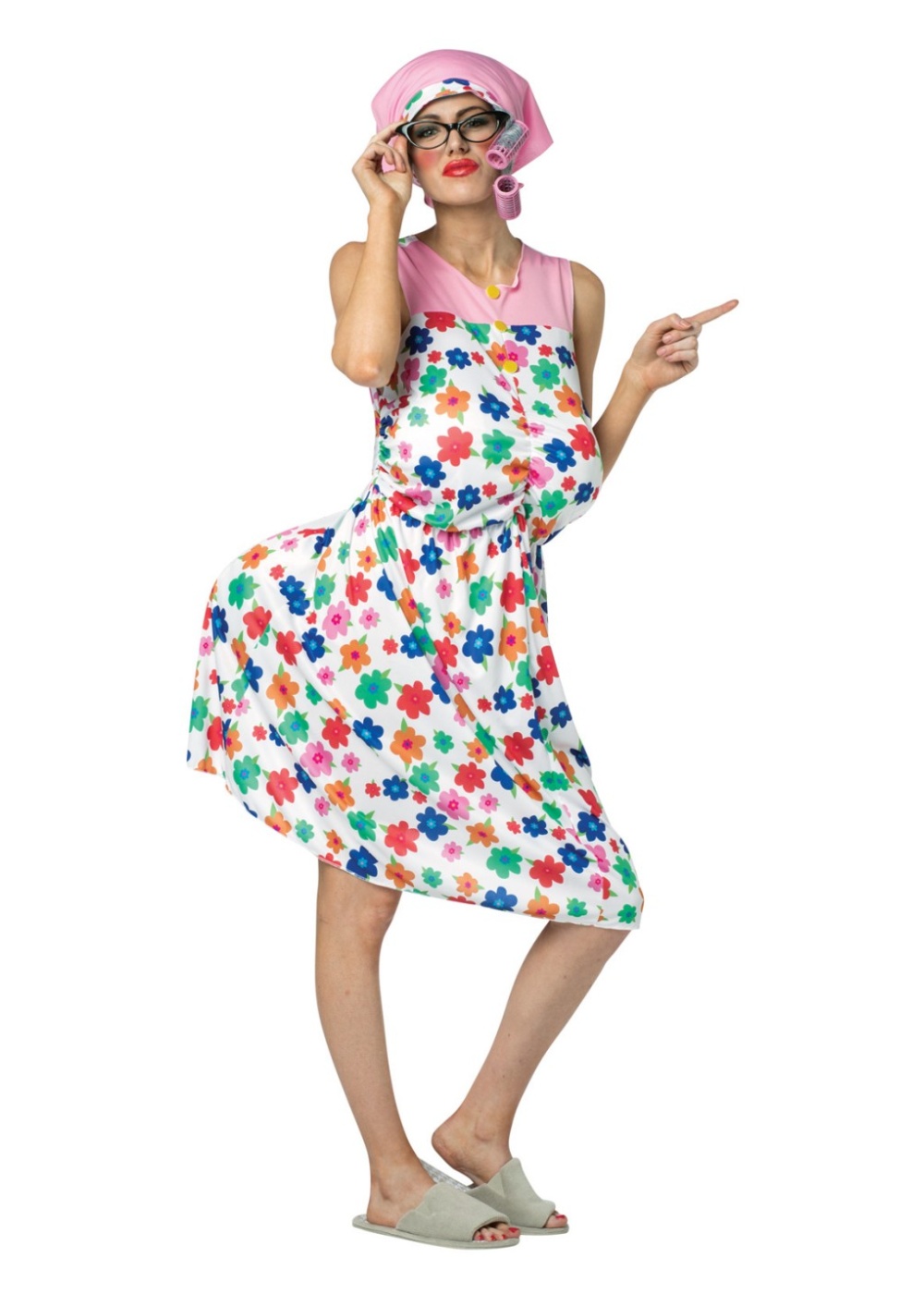 Old Maid Granny Womens Costume - Funny Costumes