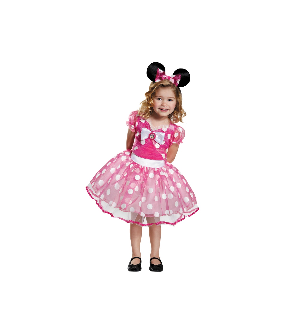 Kids Pink Minnie Mouse Girls Tutu Dress