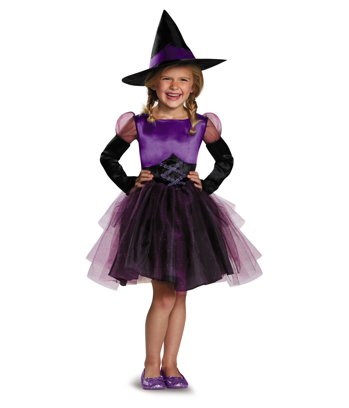 Prancing Witch Toddler Girls Tutu Costume
