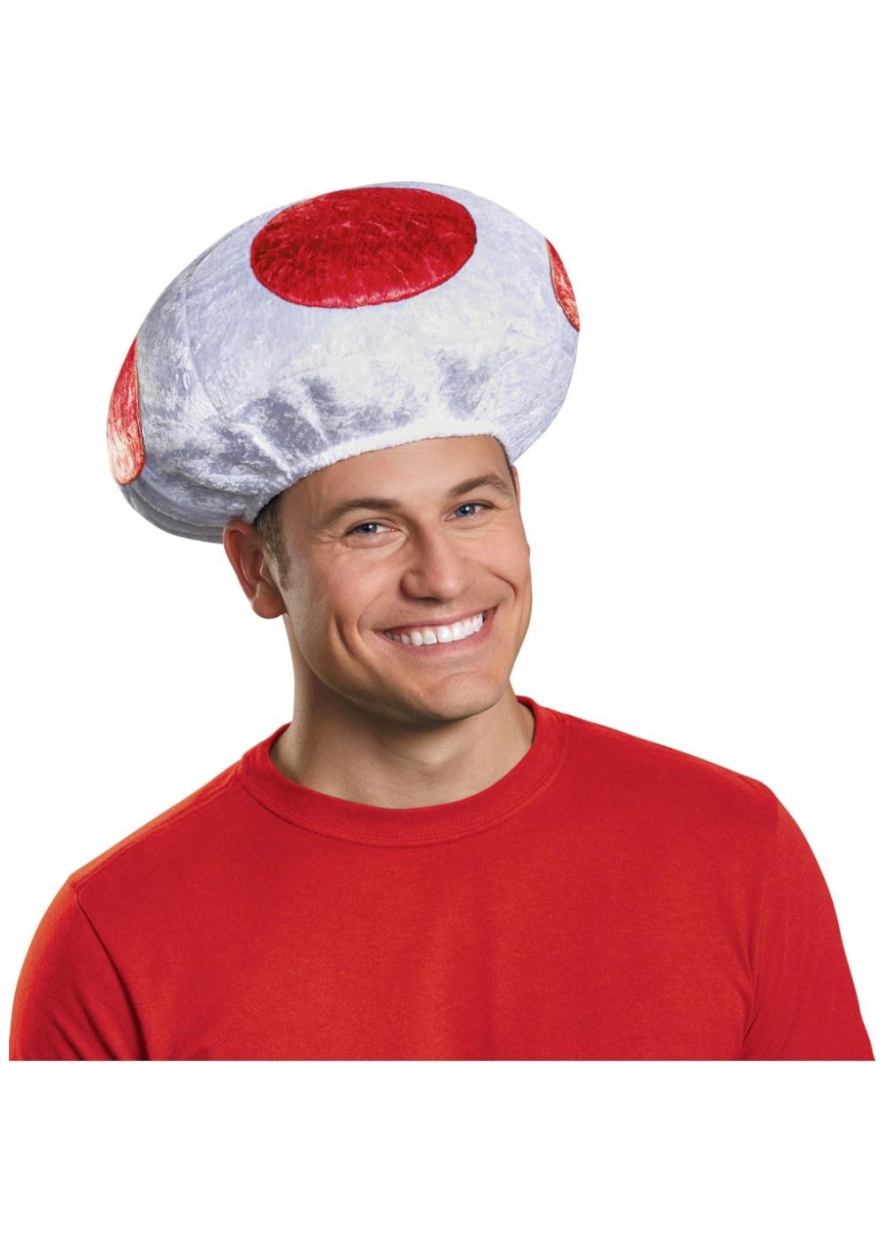 Super Mario Bros Red Mushroom Toad Hat