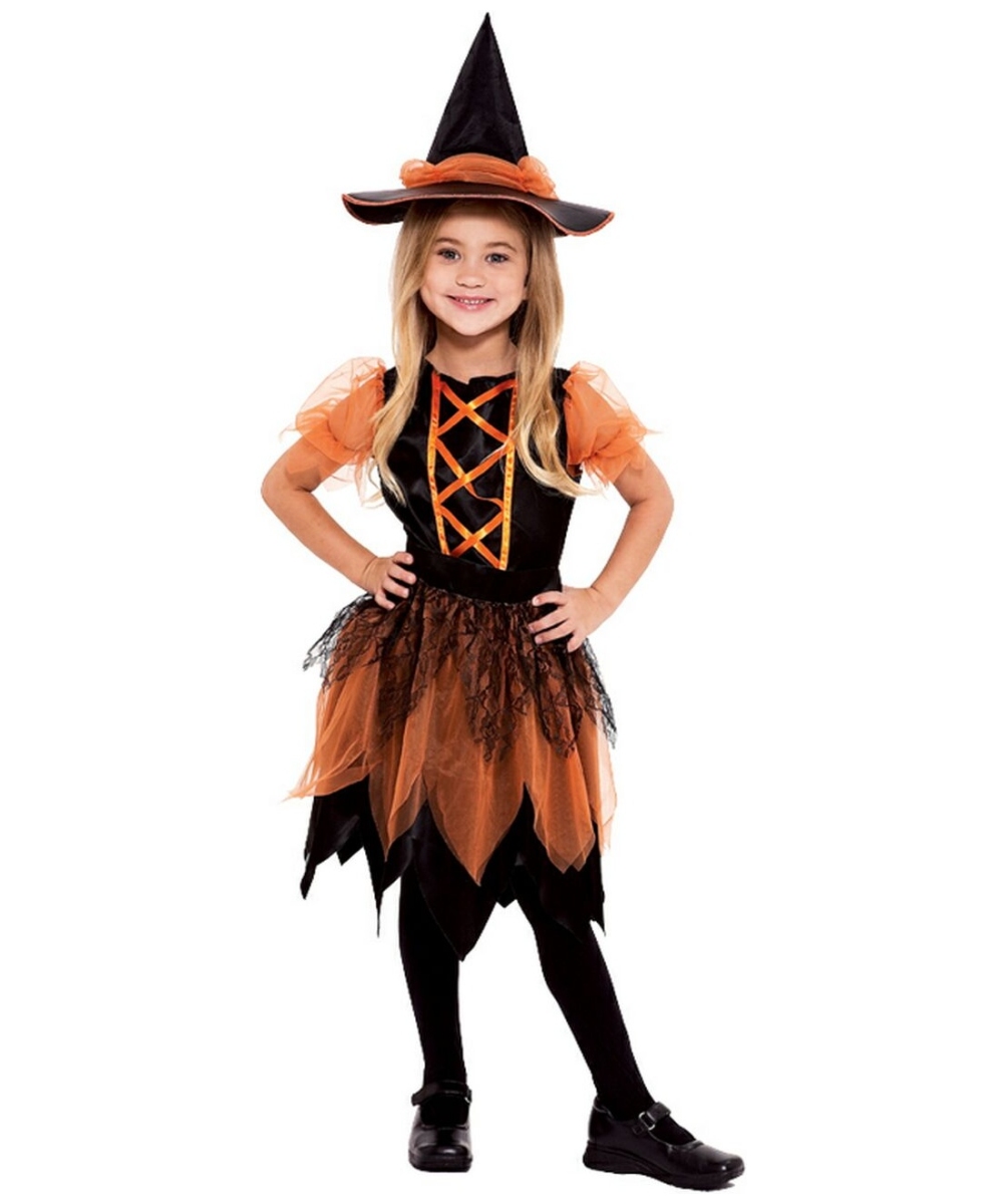 Pumpkin Patch Witch Kids Halloween Costume - Girls Witch Costumes
