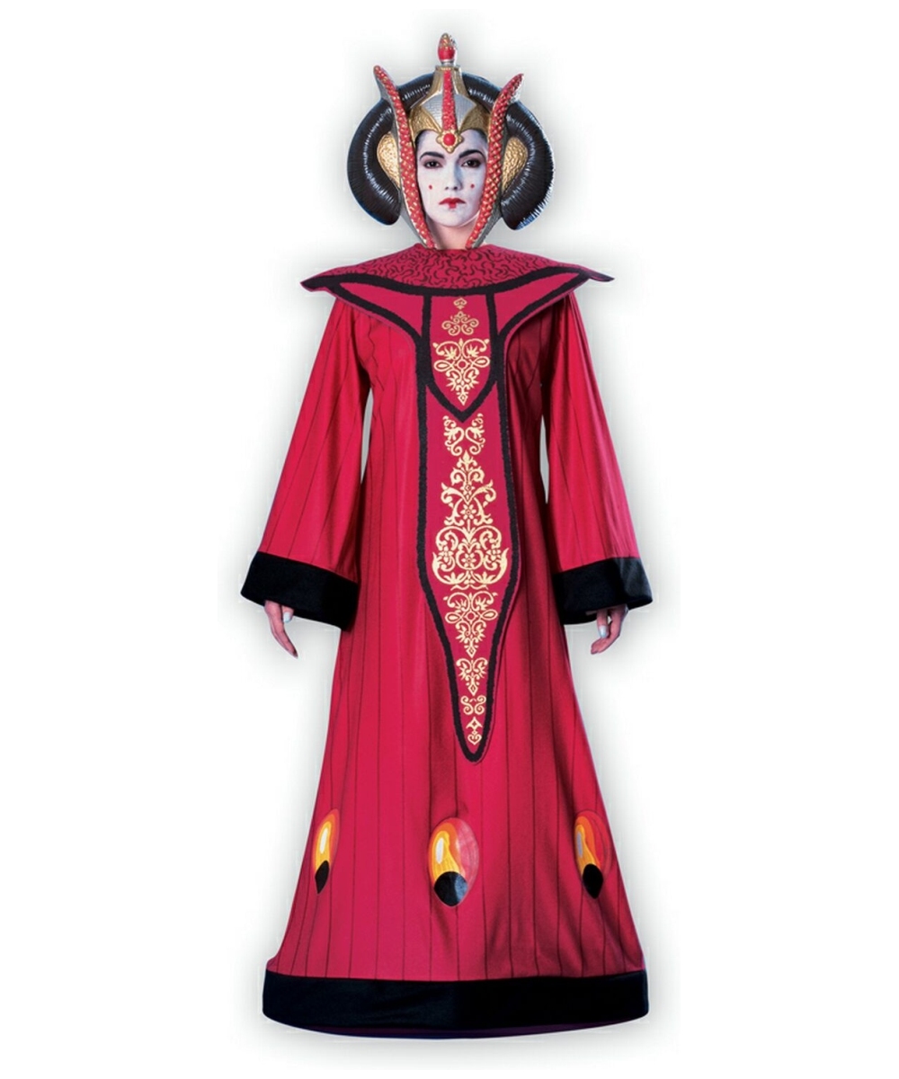 Adult Starwars Queen Amidala Star Wars Movie Costume 