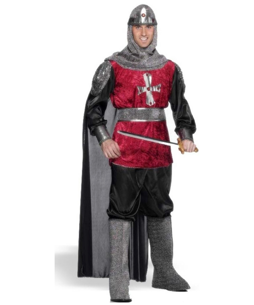 Royal Knight Men Costume