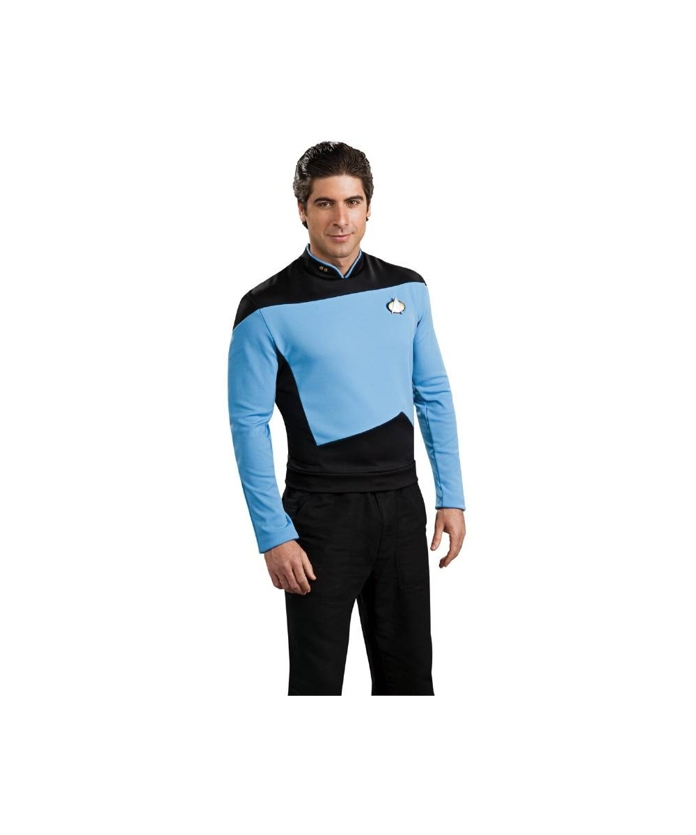 Next Generation Star Trek Blue Shirt