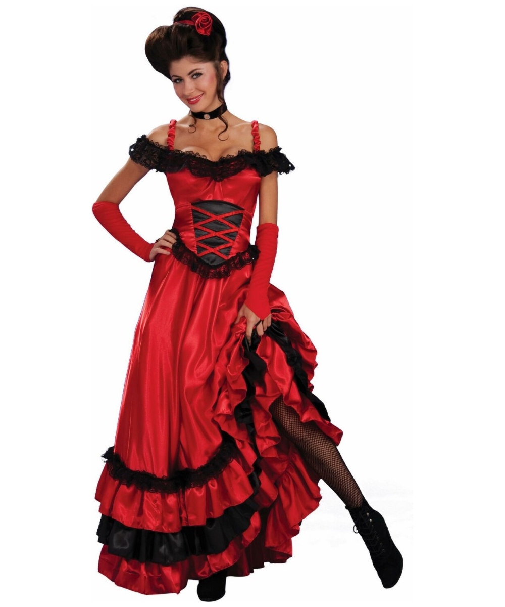 Adult Saloon Sweetie Saloon Girl Costume