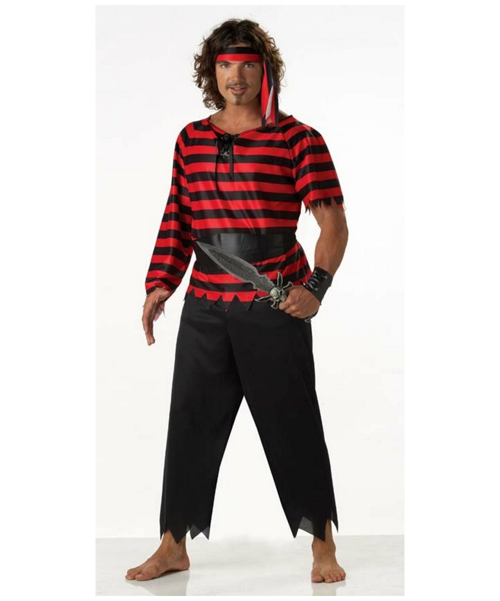 Scally Wag Pirate Mens Costume