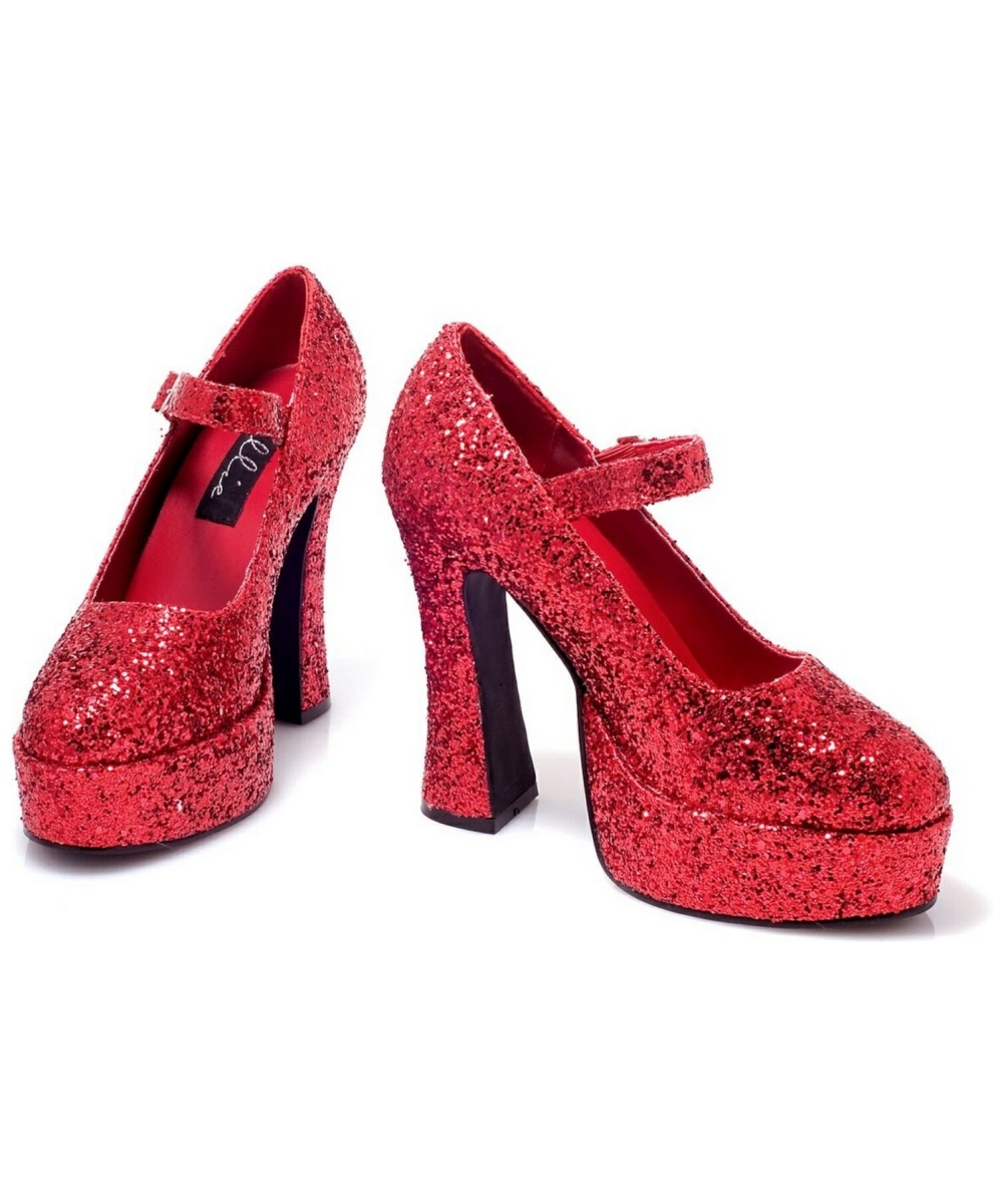  Red Glitter Eden  Shoes