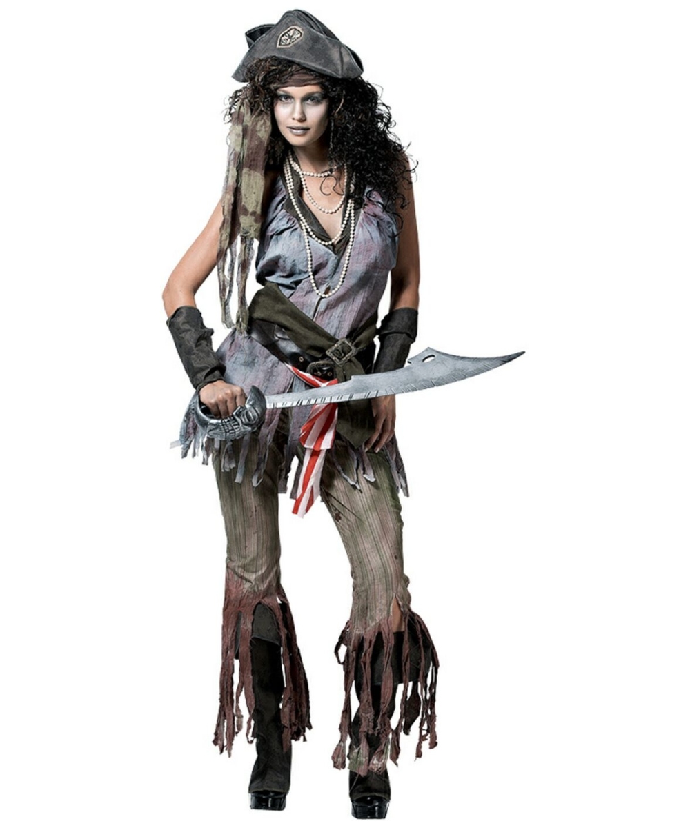 Adult Ship Wreck Sally Pirate Sexy Costume - Women Costumes