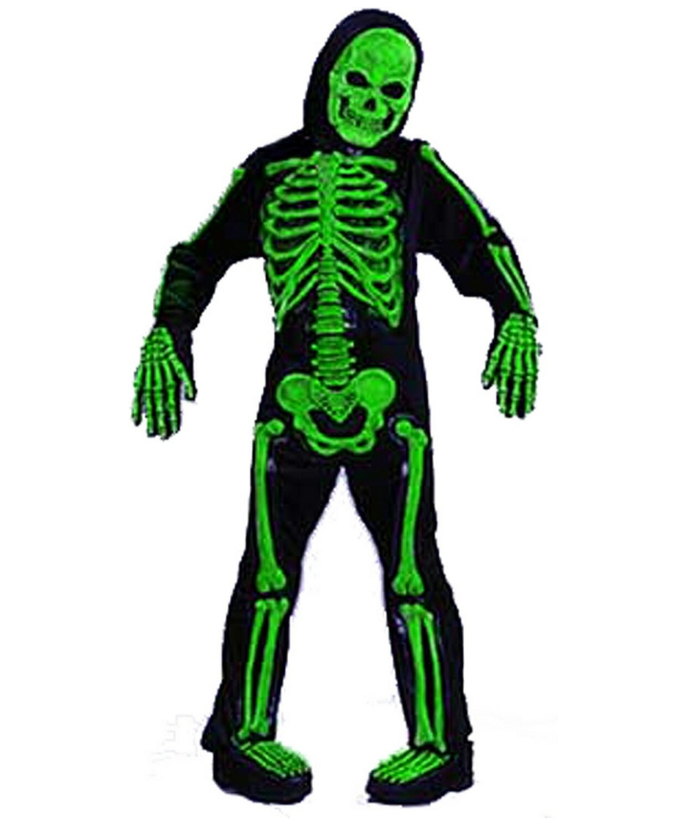 Skelebones Costume - Kids Costume - Green - Scary Halloween Costume at ...