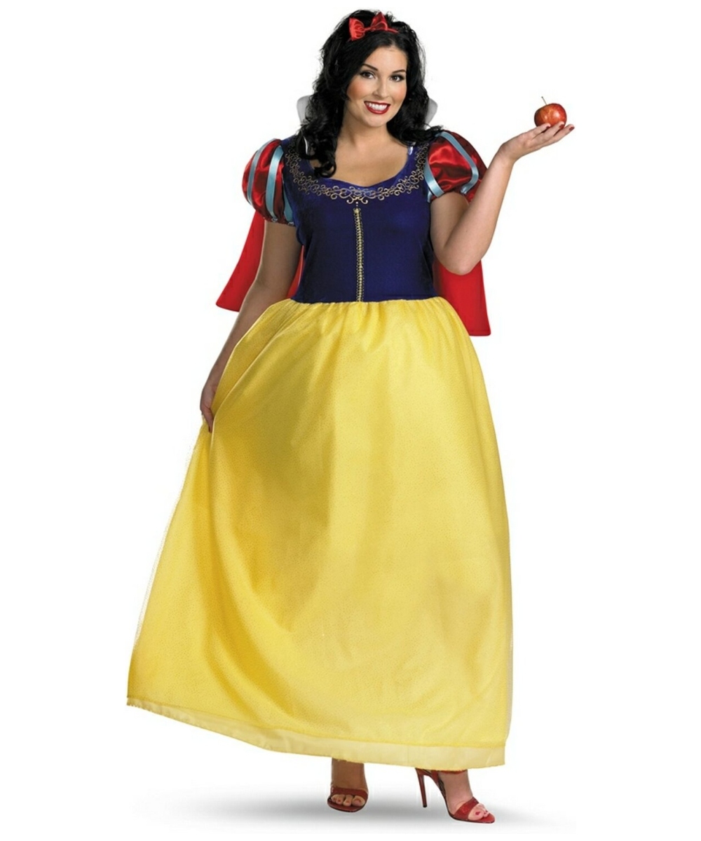 Adult Snow White plus size Disney Princess Costume