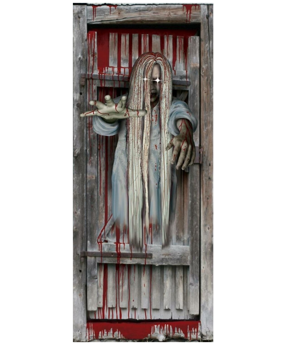 Spooky Scenes Bloody Light Up Door Decor