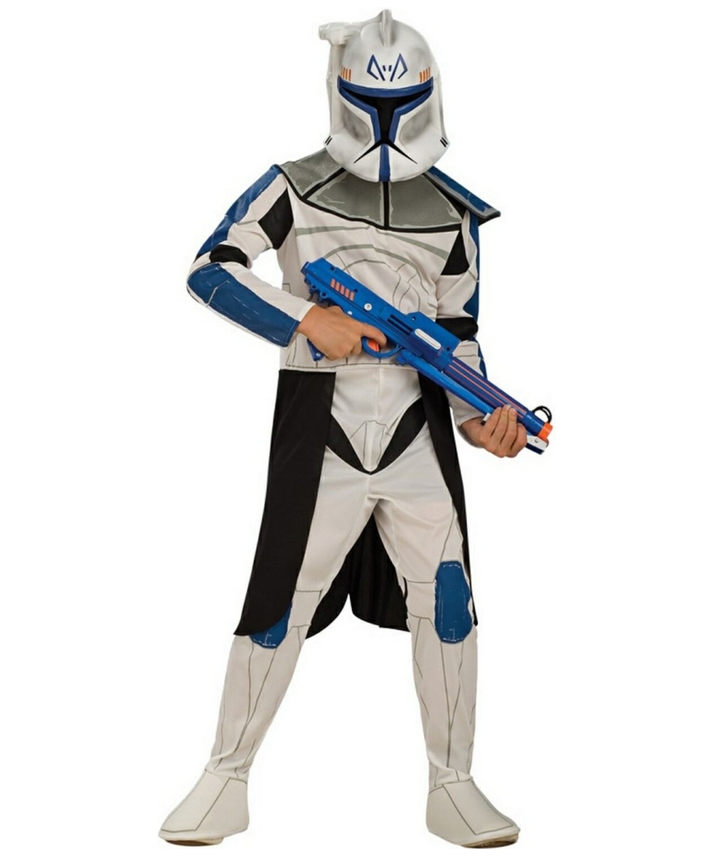 Star Wars Clone Trooper Leader Rex Kids Movie Costume - Boys Costumes