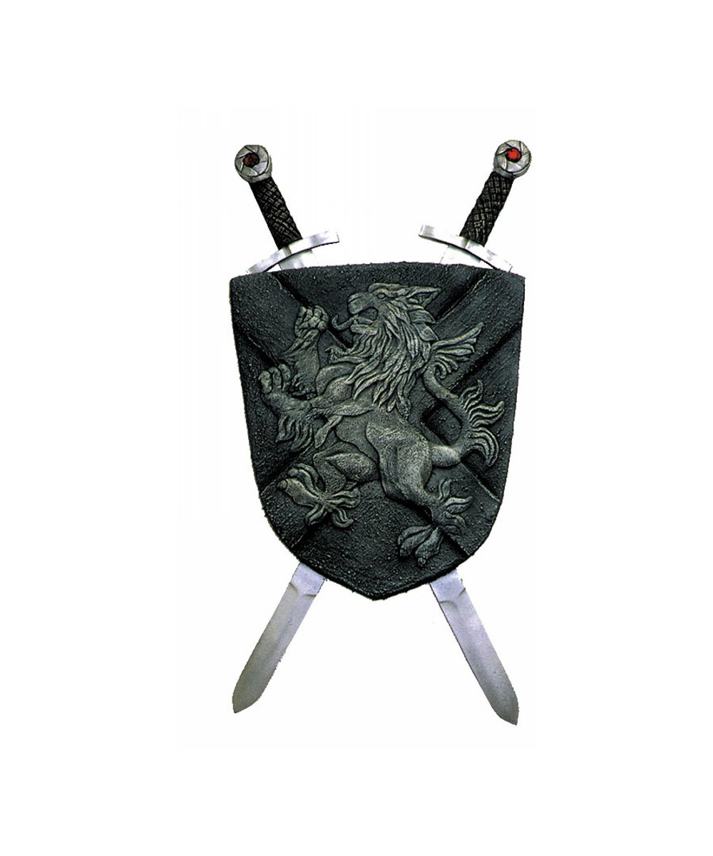 Medieval Shield And Sword Prop