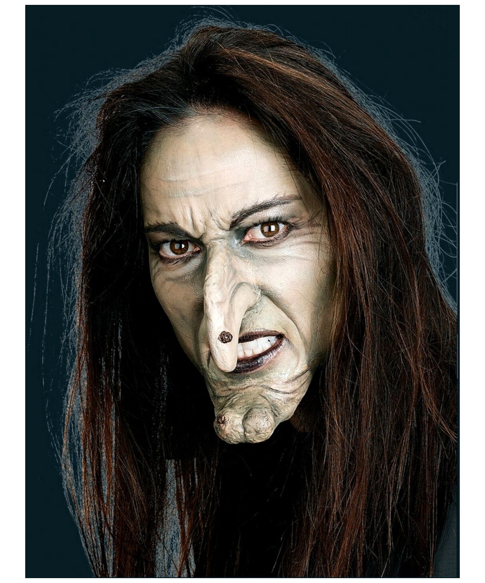 Witch Face Nose And Chin Prosthetic