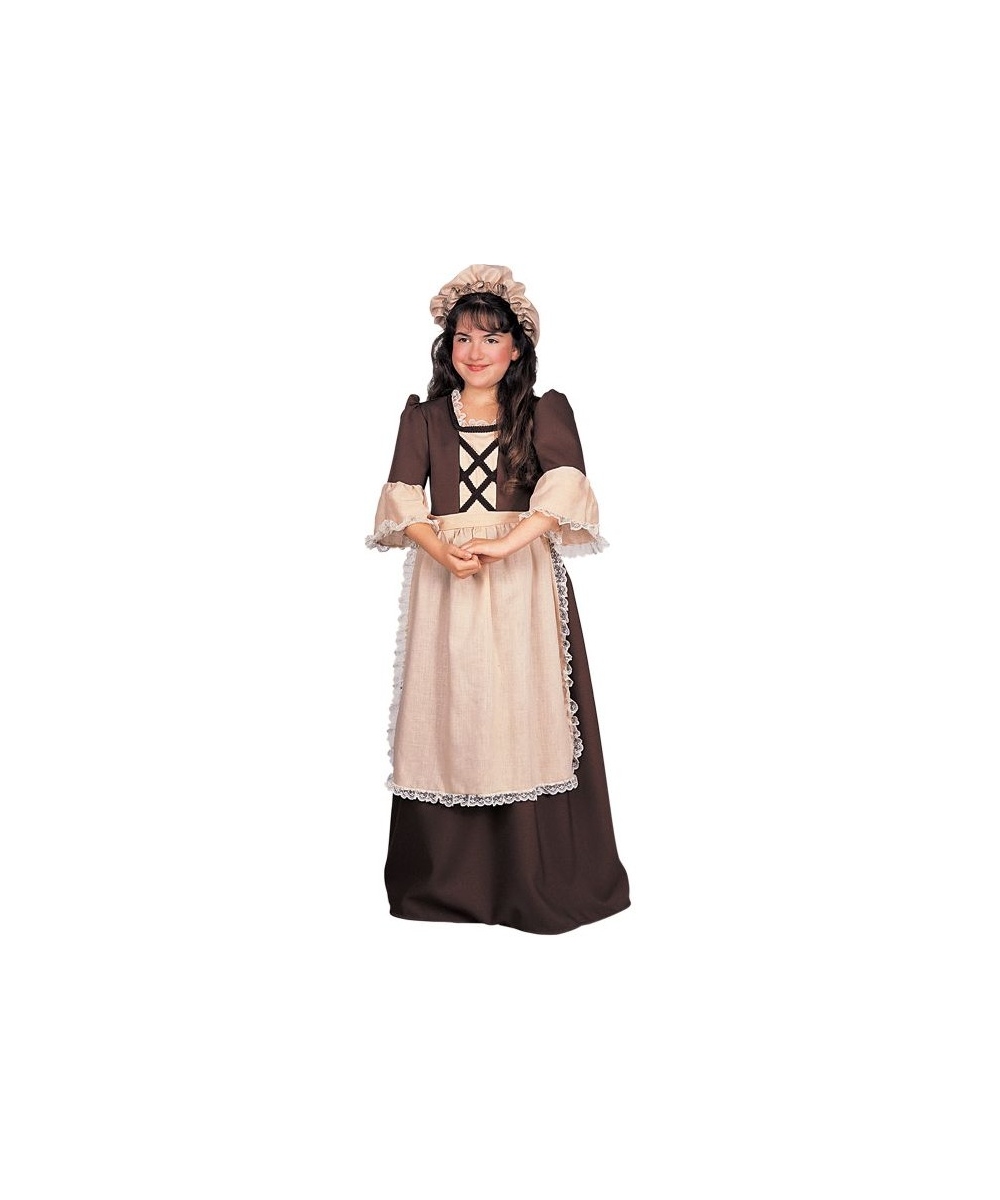  Girls Colonial Costume