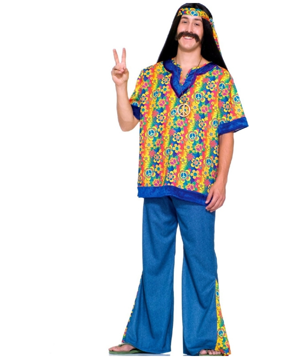  Hippie Men Costume