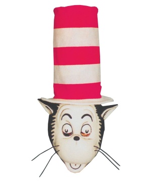 Cat in the Hat Mask With Hat