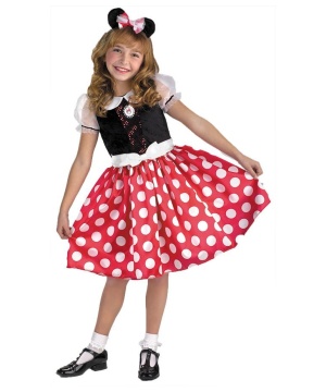 Minnie Mouse Disney Girls Costume