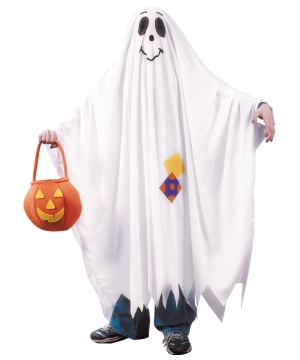  Friendly Ghost Kids Costume