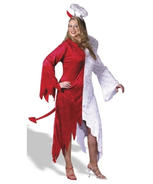 Naughty and Nice plus size Women Costume