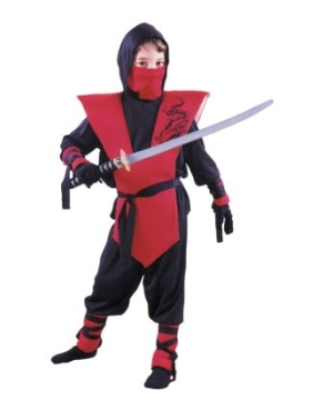  Warrior Boys Ninja Costume