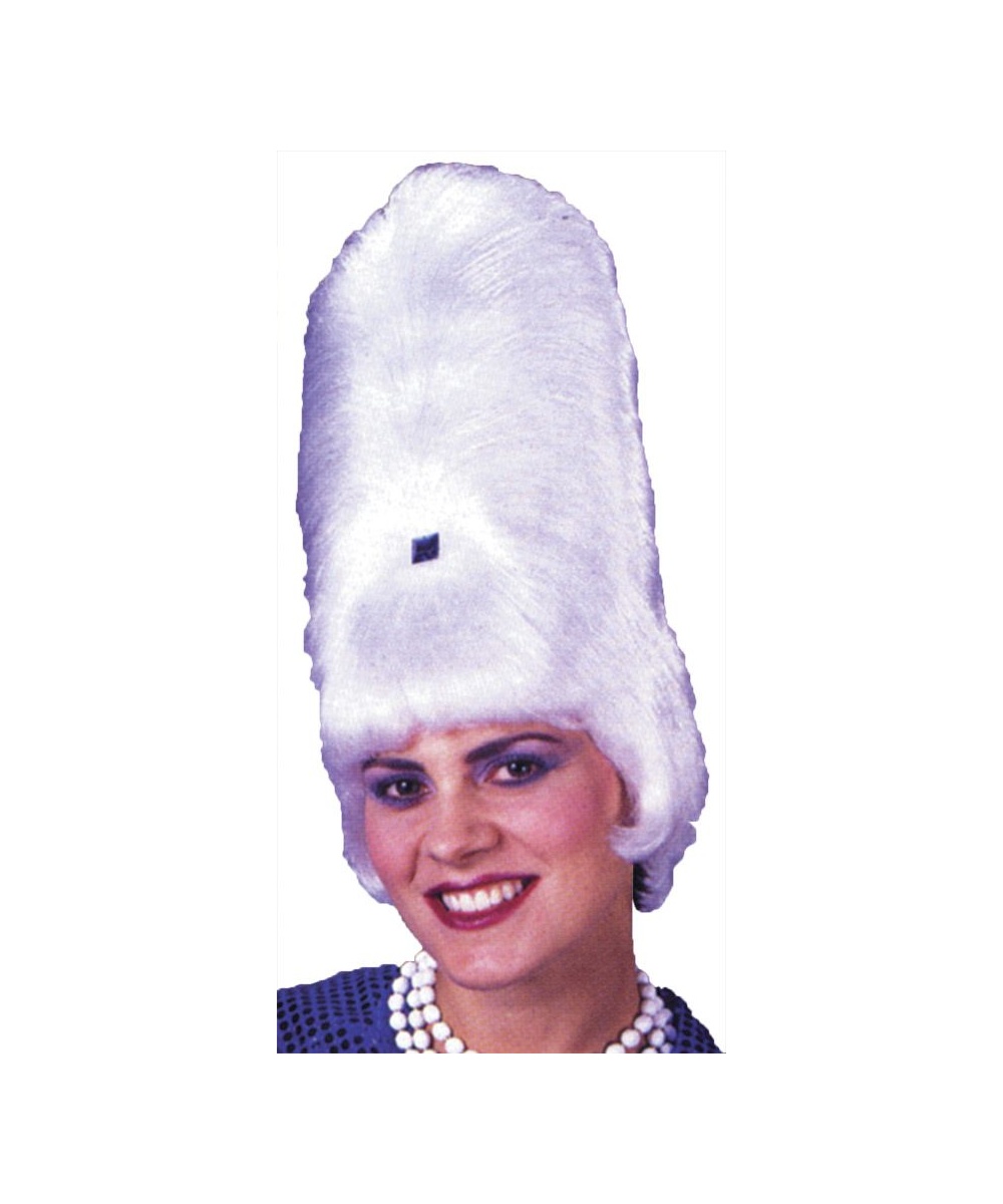  Bee Hive Wig White