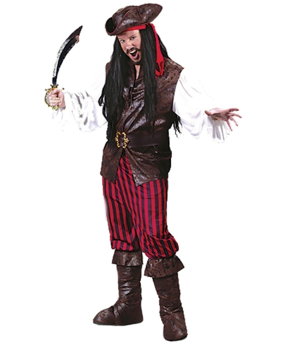  Buccaneer Men Pirate Costume