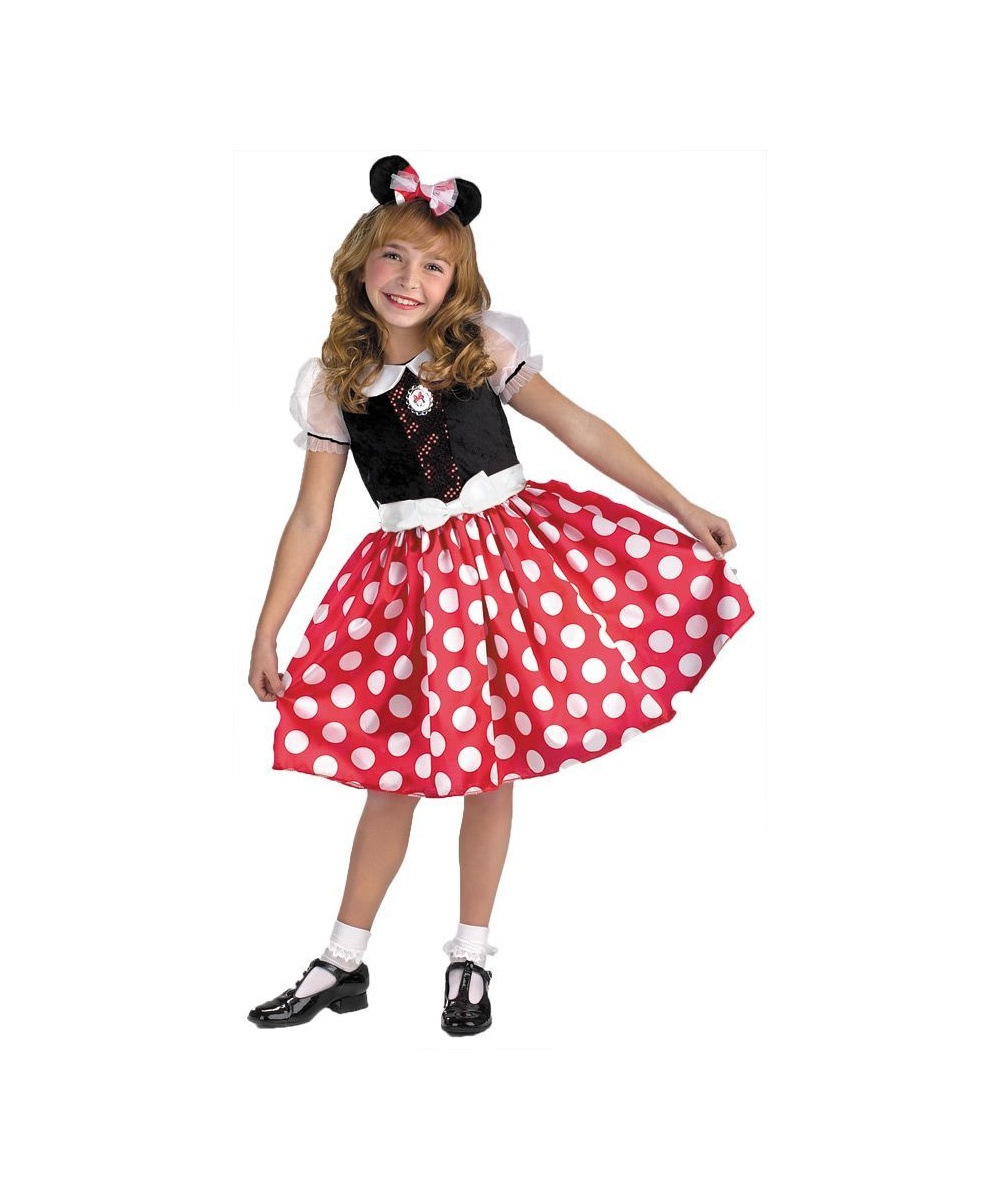 Disney Girls Minnie Mouse Costume