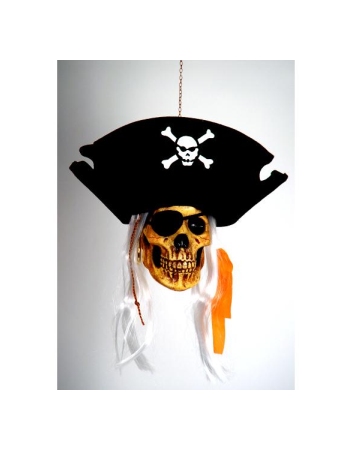  Pirate Hanging Skull