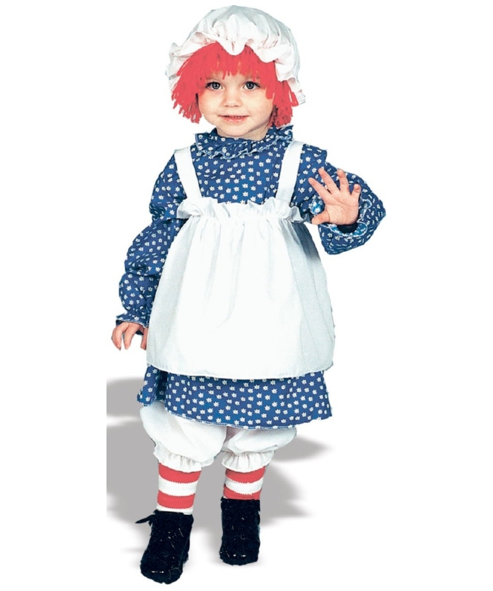  Raggedy Ann Toddler Costume