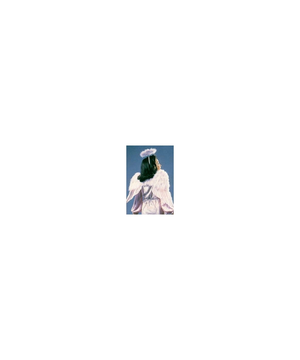  White Marabou Halo