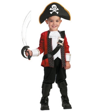Pirate El Capitan Boys Costume