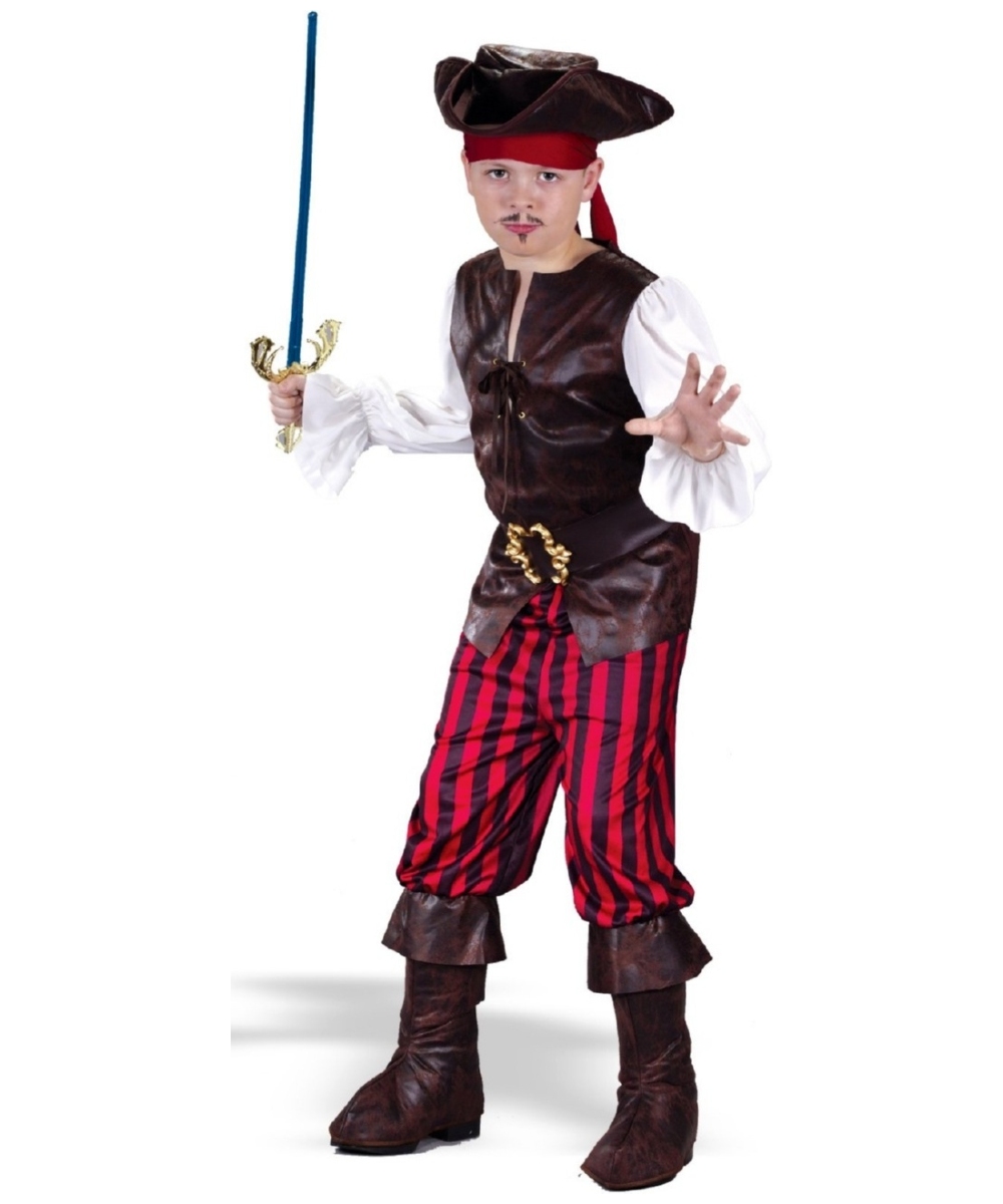  Buccaneer Pirate Boys Costume