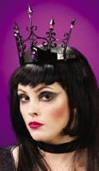  Gothic Black Tiara