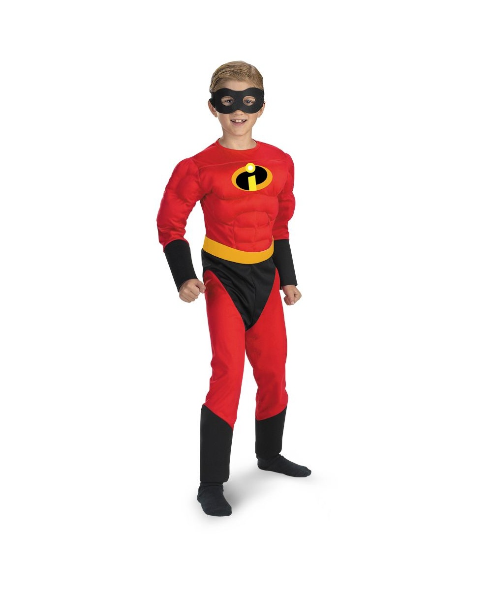 The Incredibles Dash Muscle Kids Disney Costume - Boys Costume