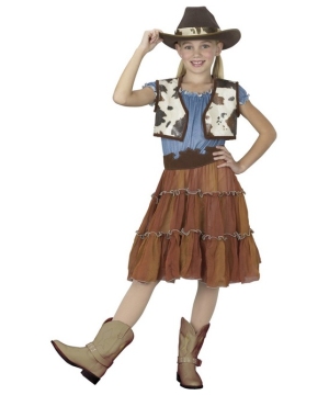Cowgirl Kids Halloween Costume - Girls Costume