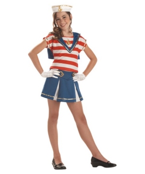 Sassy Sailorette Costume - Kids Halloween Costumes