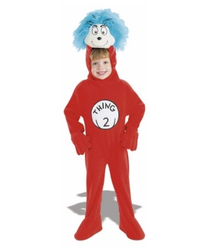 Kids Thing Two Seuss Cat in the Hat Costume - Boys Costumes