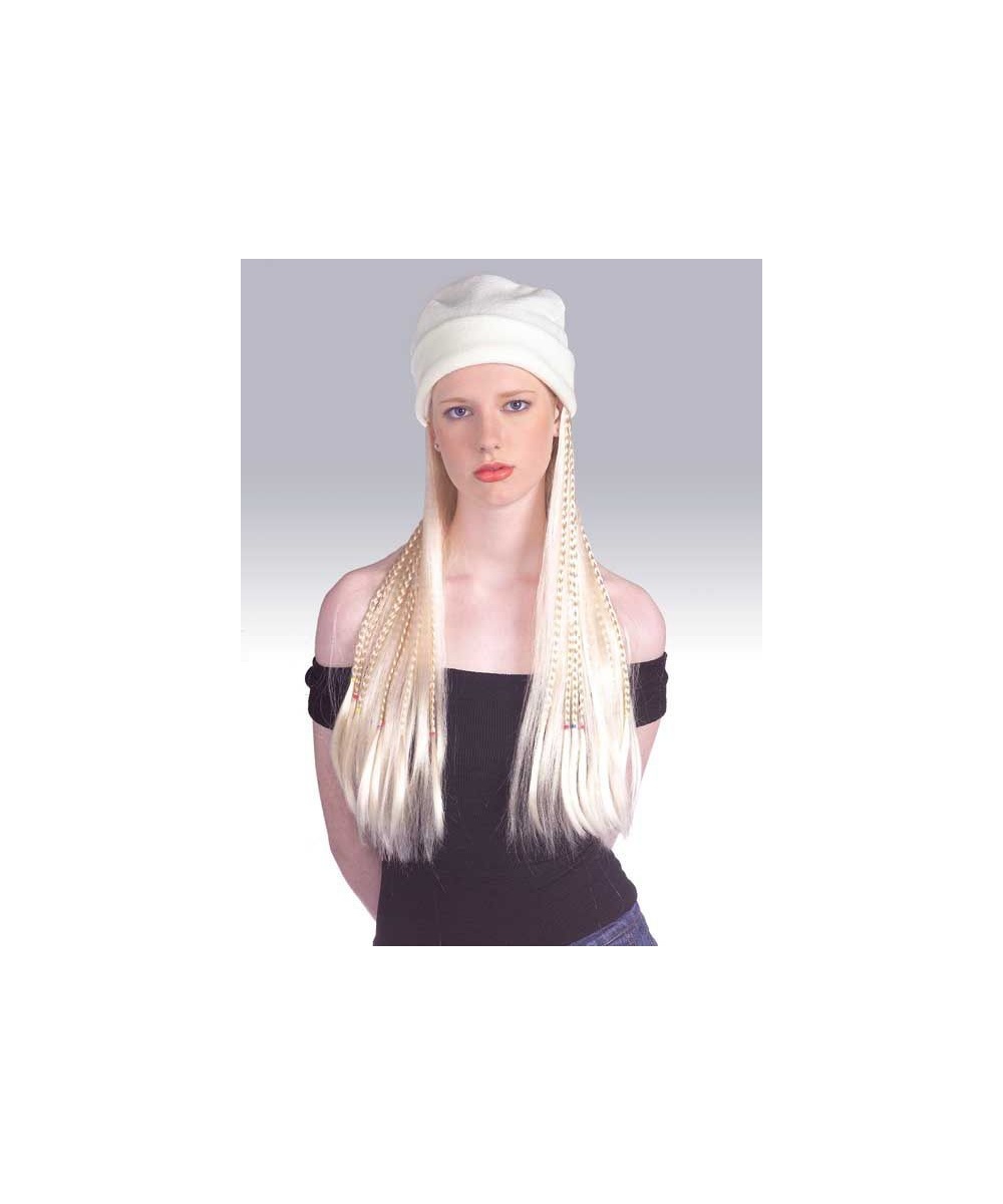  Cap Blonde Wig Costume