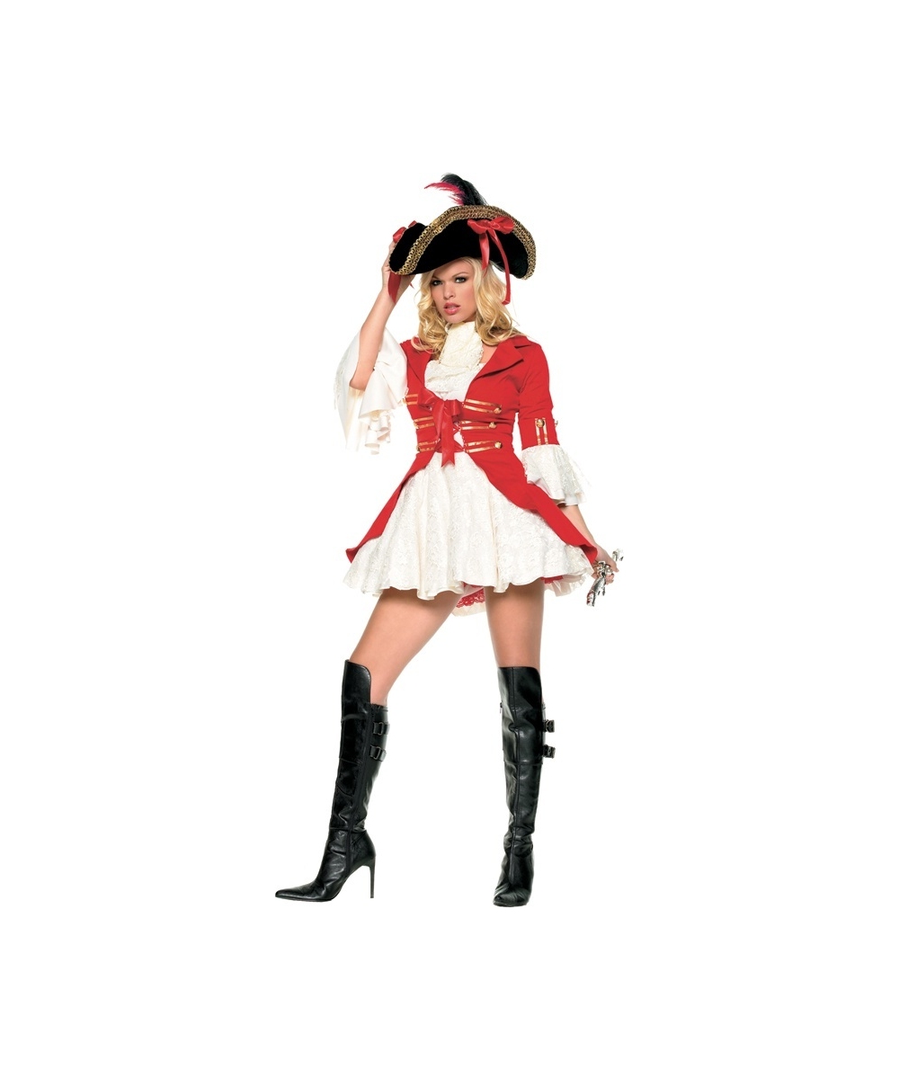 Captain Booty Costume - Adult Halloween Costumes