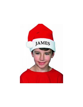  Child Santa Hat Personalized