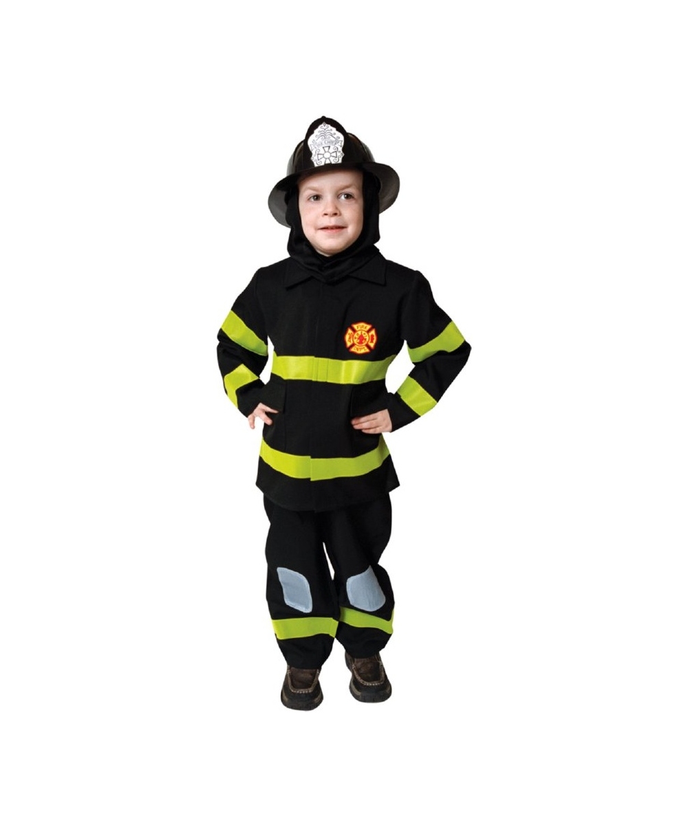  Junior Fire Fighter Kids Costume